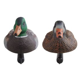 Duck Decoy Outdoor Teal Decoy Realistic Plastic Floating Duck for Hunting 6-Pack